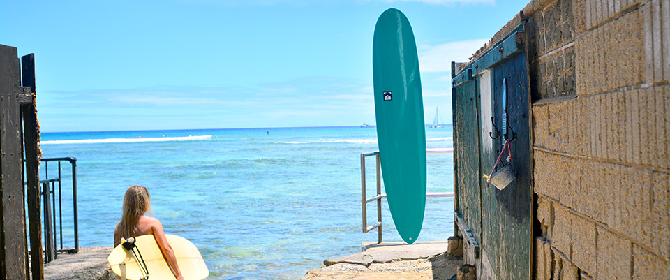 knucklehead longboard tore surfboard